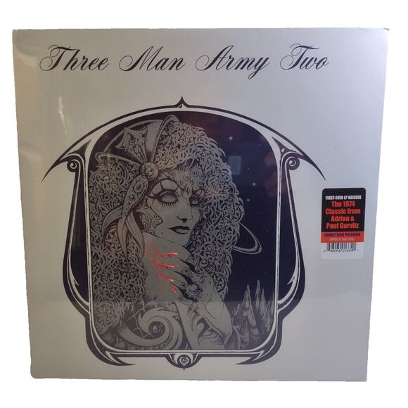 Three Man Army Two Vinyl LP Record Album Sealed Limited Ed Cobalt Blue Hard Rock
